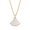 bvlgari divas dream mother of pearl diamond pendant front