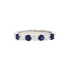 Sapphire and Diamond Band The Gleim Collection