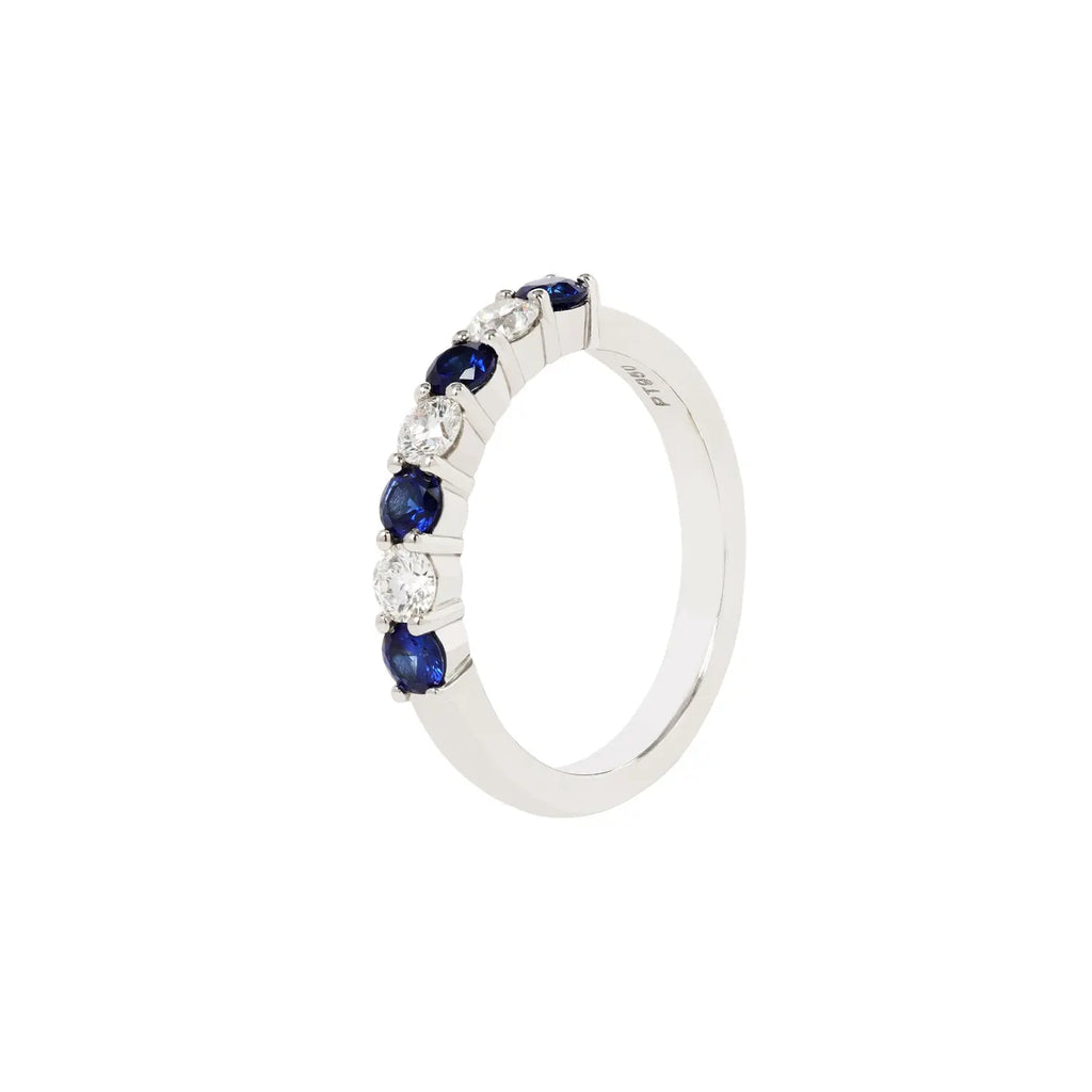 Sapphire and Diamond Band The Gleim Collection