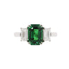 Tsavorite Garnet and Diamond Ring The Gleim Collection