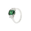 Tsavorite Garnet and Diamond Ring The Gleim Collection