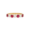 Burmese Ruby and Diamond Band The Gleim Collection