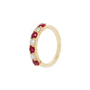 Burmese Ruby and Diamond Band The Gleim Collection