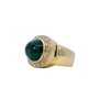 Green Tourmaline and Diamond Ring Estate Collection