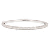 Handmade Diamond Pavé Hinged Bangle Bracelet The Gleim Collection