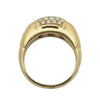 BVLGARI Diamond Pave Ring – 18k Yellow Gold, 1.20ctw, Size 5.5 Estate Collection