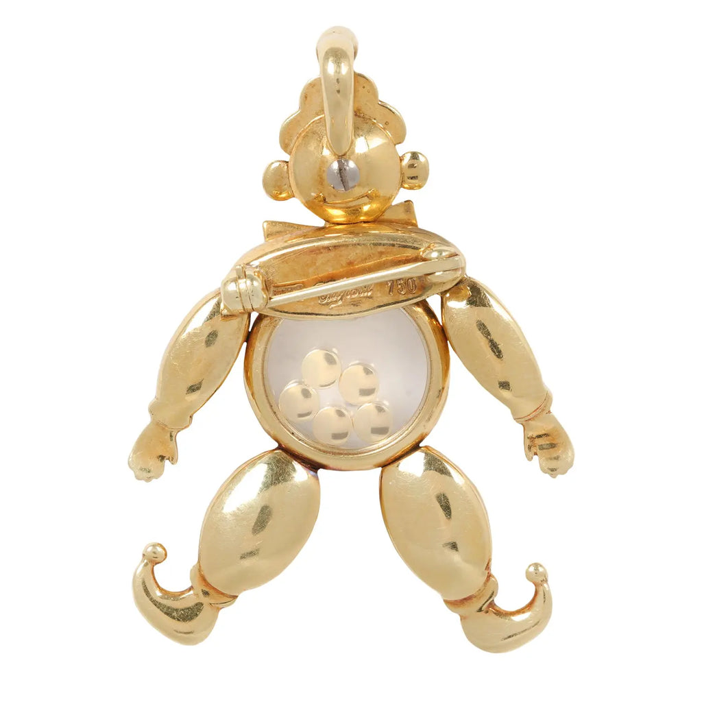 Happy Clown With Articulated Limbs Brooch by Chopard Estate Collection