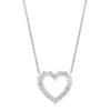 Diamond Heart Necklace The Gleim Collection
