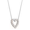 Diamond Heart Necklace The Gleim Collection