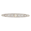 Edwardian Pearl and Dimond Bar Pin Estate Collection