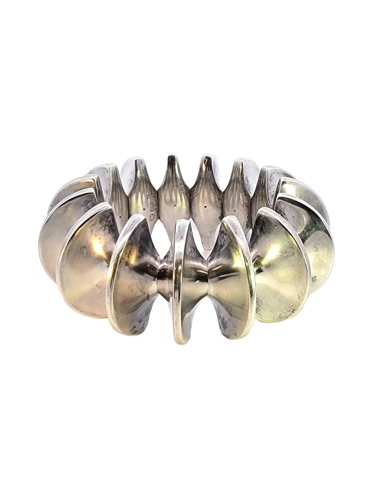 GEORG JENSEN ‘Clementine’ Silver Bracelet by Nanna Ditzel for Georg Jensen Estate Collection
