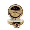 antique pocket watch interior cover engraved tiffany co detail