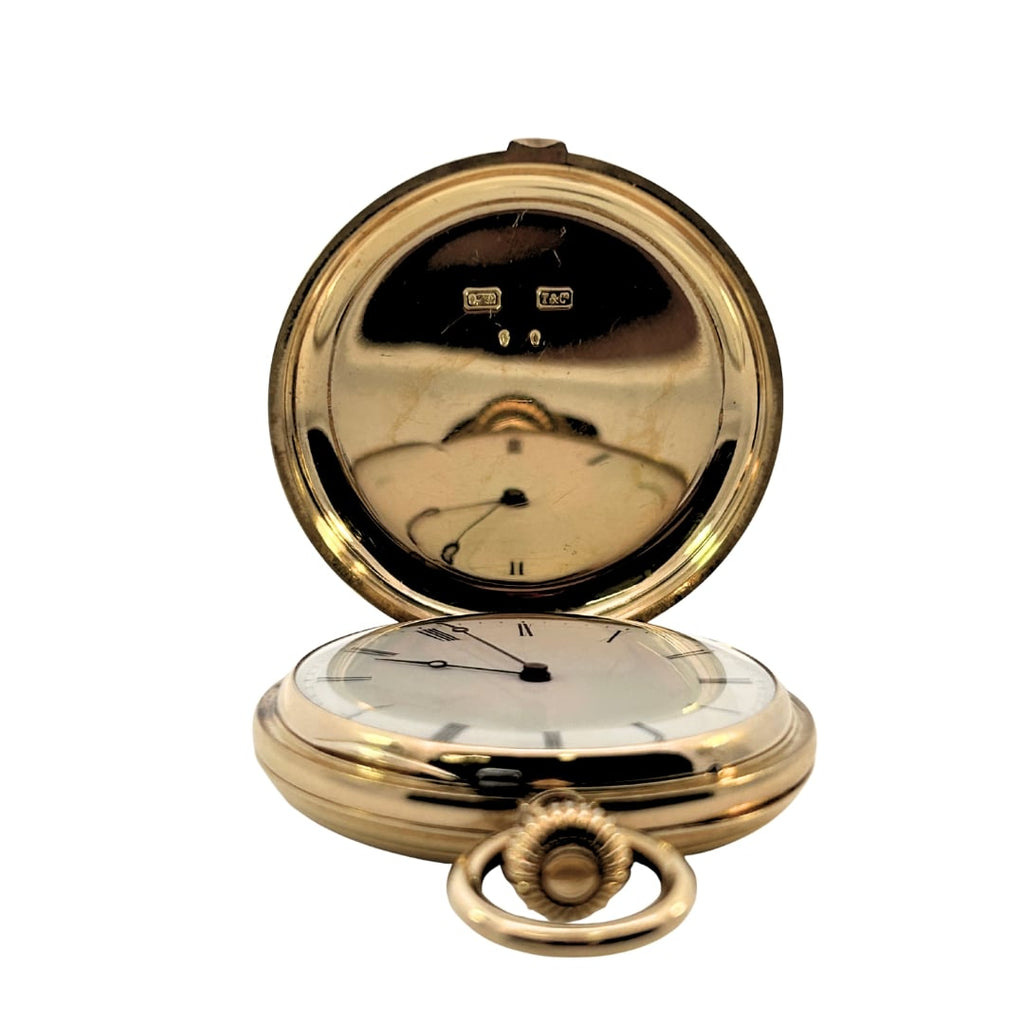 antique pocket watch interior cover engraved tiffany co detail