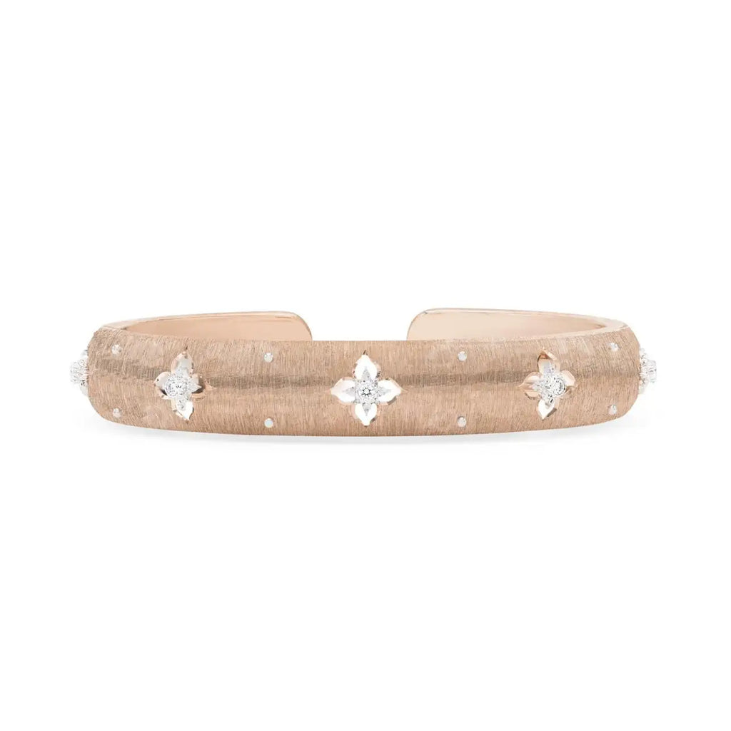 Macri' Giglio Bracelet with Diamonds by Buccellati Buccellati Collection