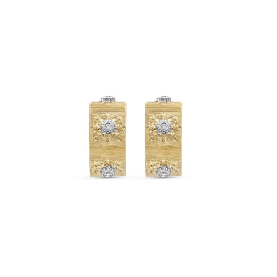 Macri Two-tone Diamond Earrings