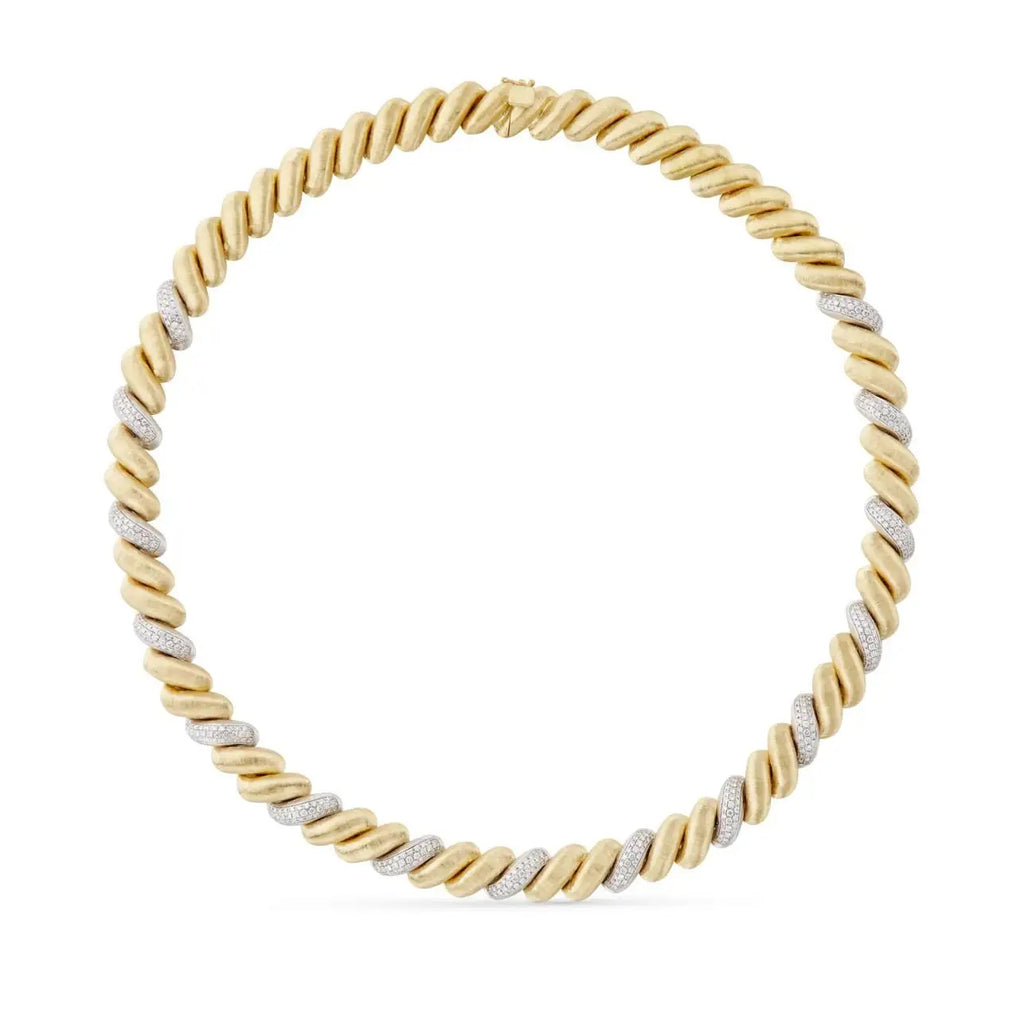 Torsadé Diamond Necklace by Buccellati Buccellati Collection